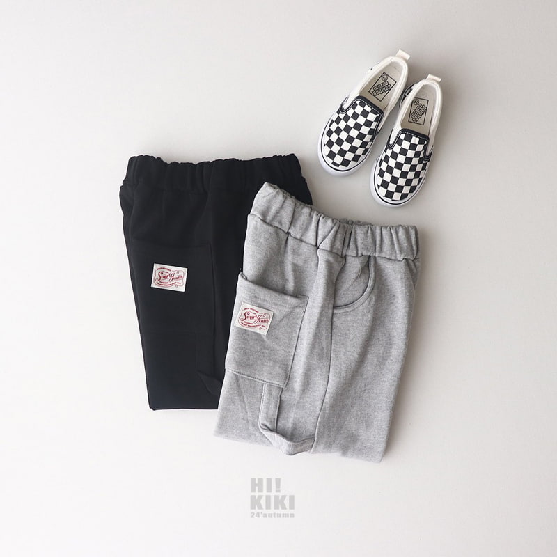 Hikiki - Korean Children Fashion - #childofig - Pocket Wide Pants - 3