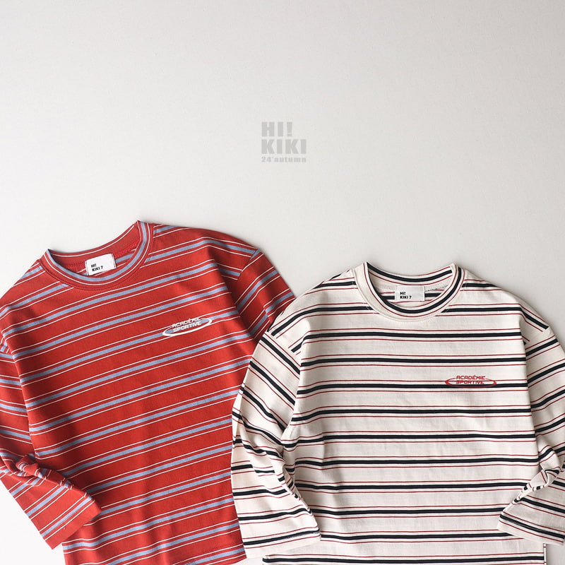 Hikiki - Korean Children Fashion - #childrensboutique - Stripe Tee - 2