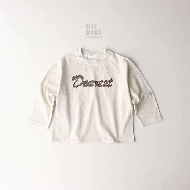 Hikiki - Korean Children Fashion - #designkidswear - Deerest Tee - 7