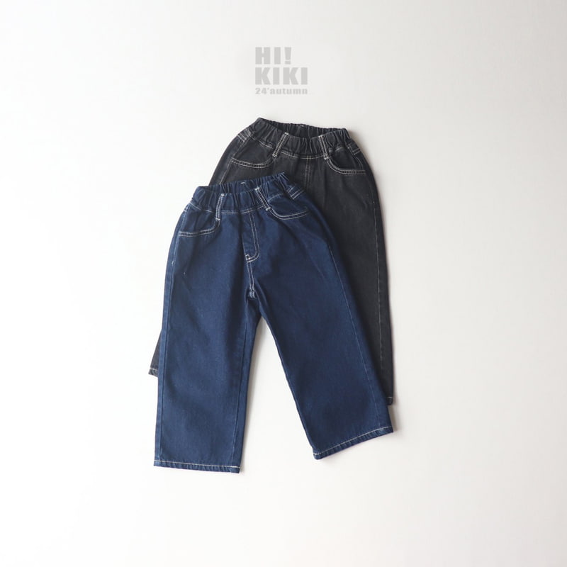 Hikiki - Korean Children Fashion - #discoveringself - Washing Denim Pants - 7