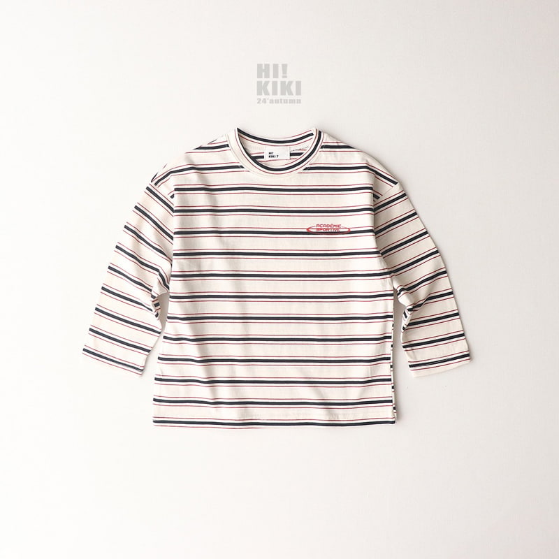 Hikiki - Korean Children Fashion - #designkidswear - Stripe Tee - 4