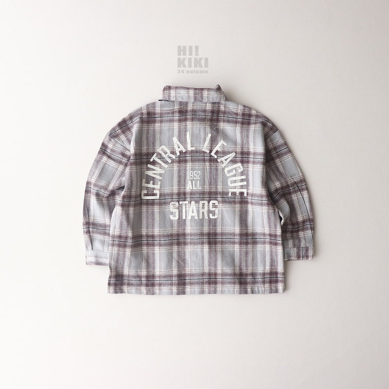 Hikiki - Korean Children Fashion - #discoveringself - Check Shirt - 2