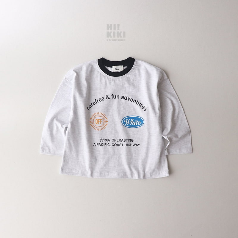 Hikiki - Korean Children Fashion - #kidsshorts - Off White Tee - 3