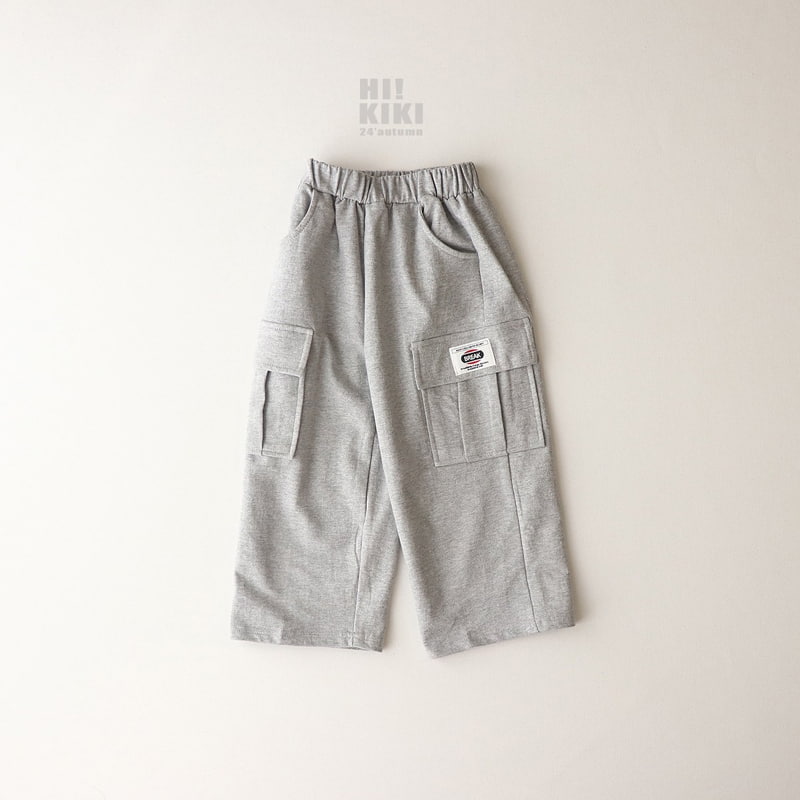 Hikiki - Korean Children Fashion - #kidsshorts - Wide Cargo Pants - 5