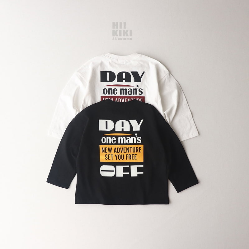 Hikiki - Korean Children Fashion - #kidsstore - Day Off Tee - 2