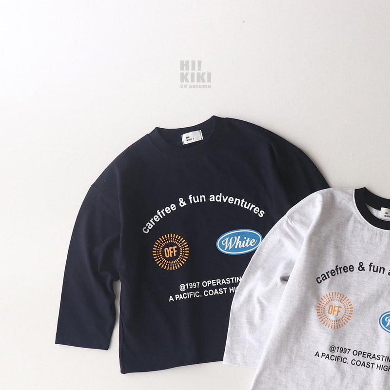 Hikiki - Korean Children Fashion - #magicofchildhood - Off White Tee - 8