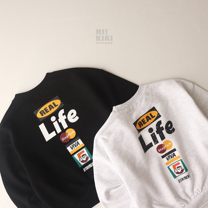 Hikiki - Korean Children Fashion - #toddlerclothing - Life Sweatshirts - 2