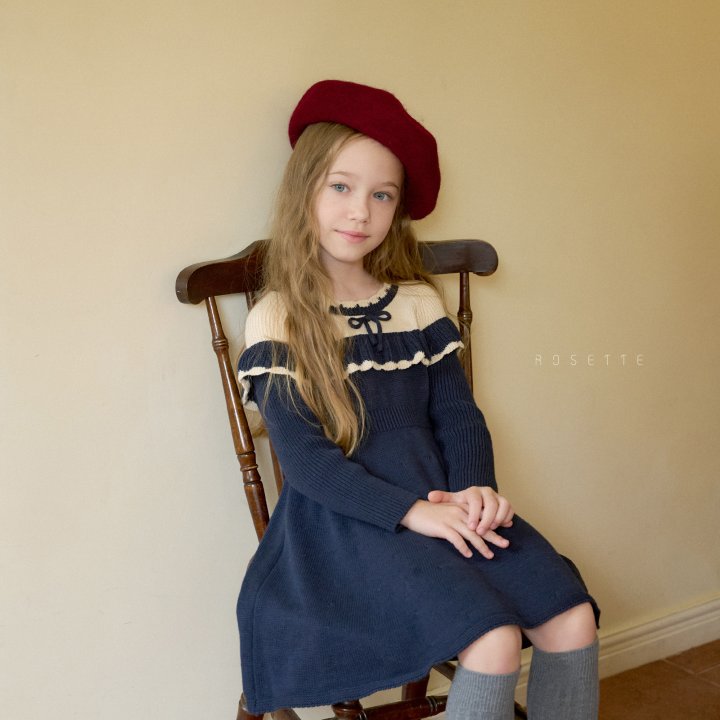 Hosette - Korean Children Fashion - #todddlerfashion - Margaret Knit One-piece - 3