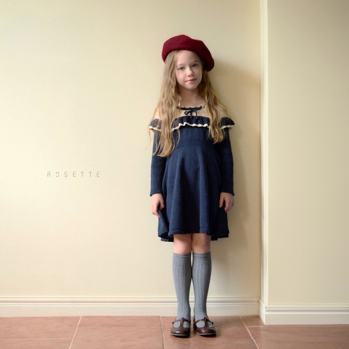 Hosette - Korean Children Fashion - #todddlerfashion - Margaret Knit One-piece - 4