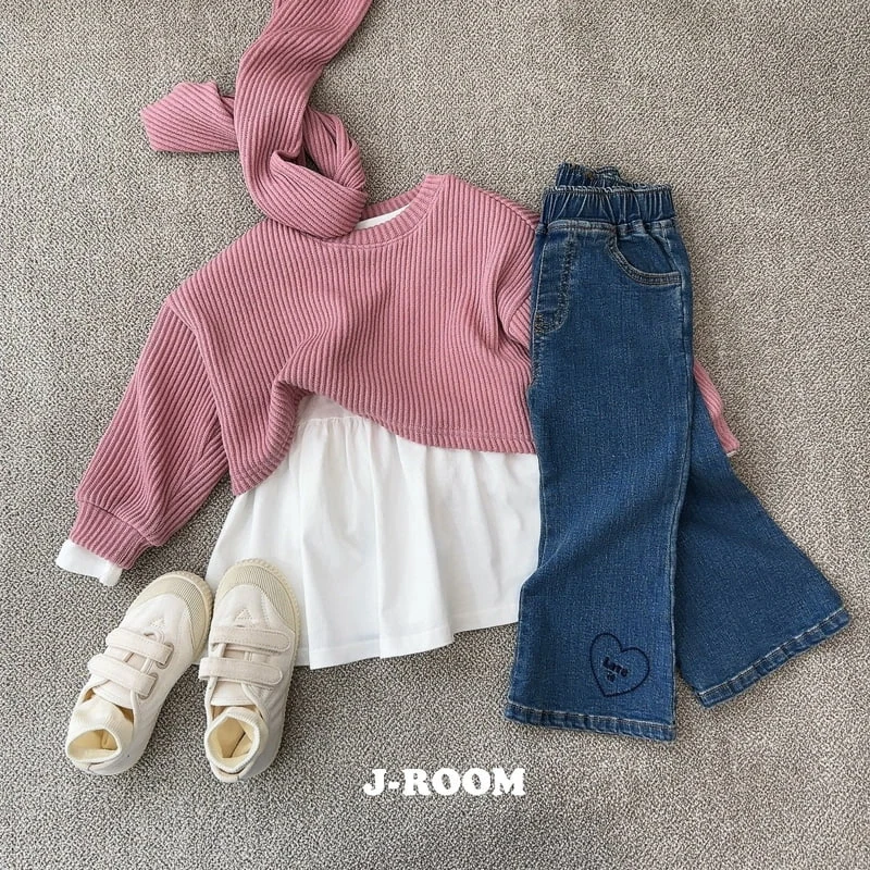 J-Room - Korean Children Fashion - #Kfashion4kids - Round Rib Crop Tee - 7