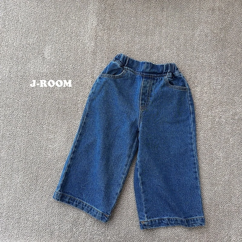 J-Room - Korean Children Fashion - #childofig - Label Wide Jeans - 11