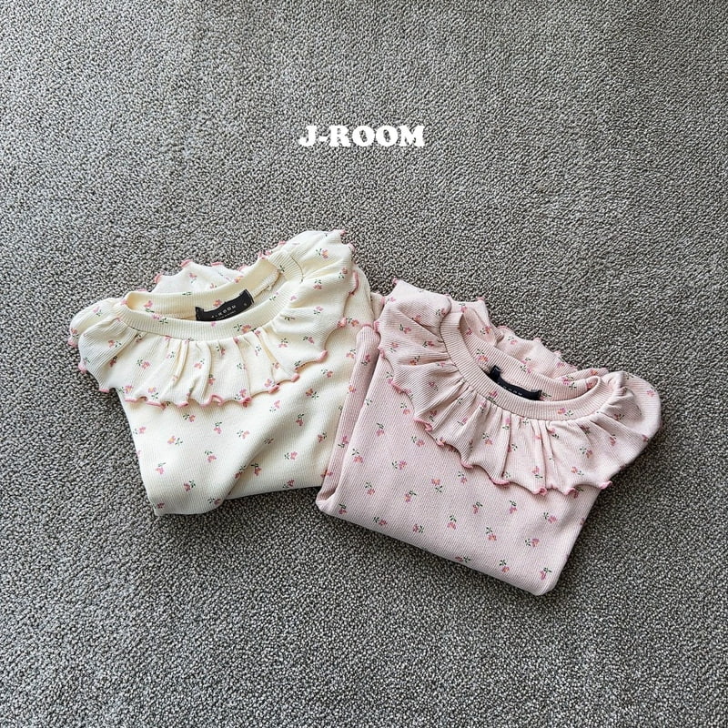 J-Room - Korean Children Fashion - #childofig - Frill Wave Tee - 9