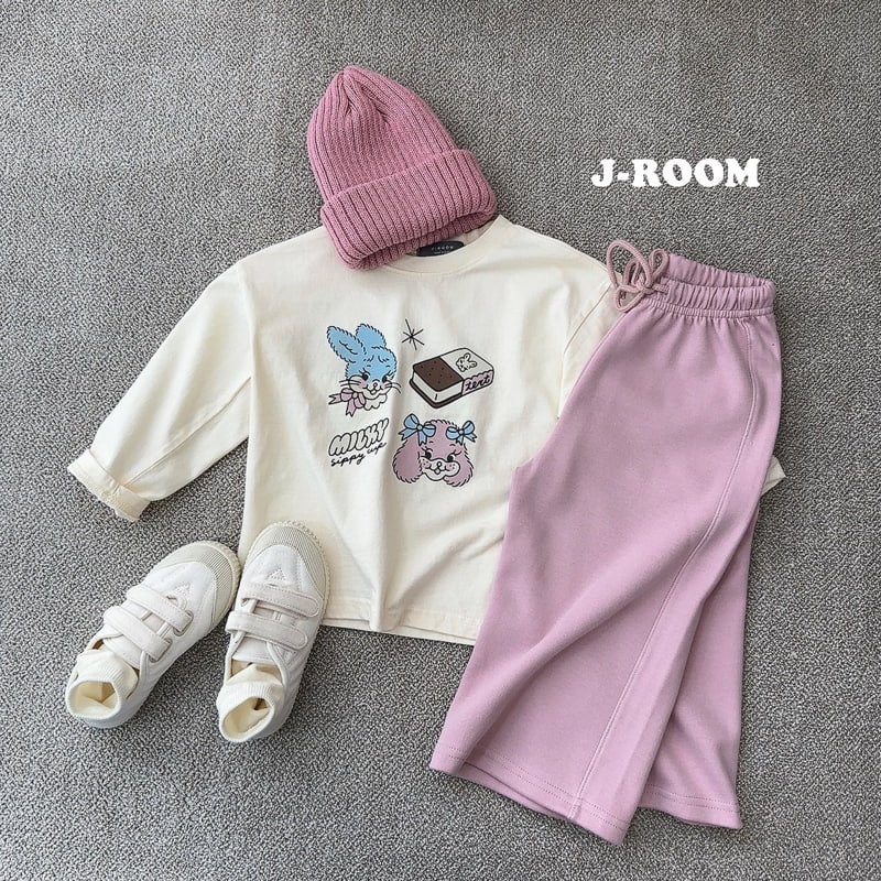 J-Room - Korean Children Fashion - #childofig - Milky Rabbit Tee