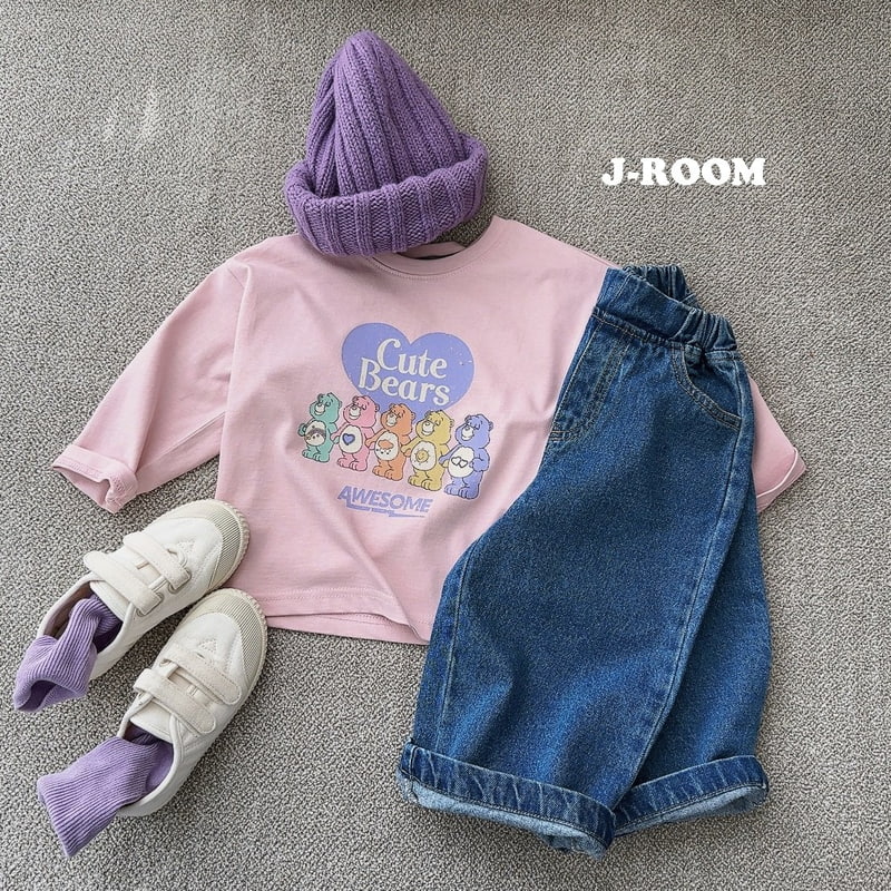 J-Room - Korean Children Fashion - #childofig - Rainbow Bear Tee - 8