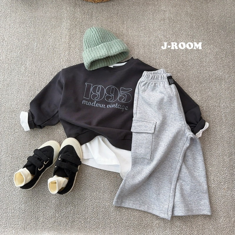 J-Room - Korean Children Fashion - #childofig - 1995 Embroidery Sweatshirts - 5