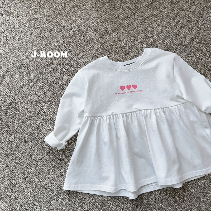 J-Room - Korean Children Fashion - #childofig - Bottom Shirring Long Tee - 2