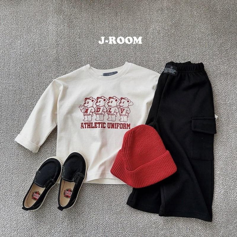 J-Room - Korean Children Fashion - #childofig - Uniform Graphic Tee - 8