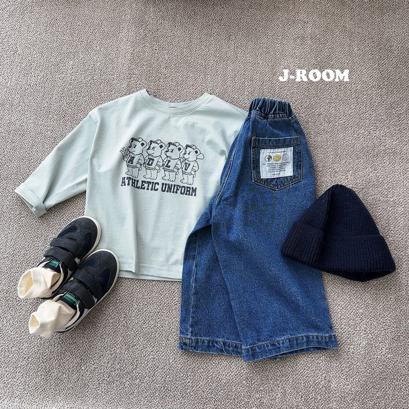 J-Room - Korean Children Fashion - #childofig - Uniform Graphic Tee - 9