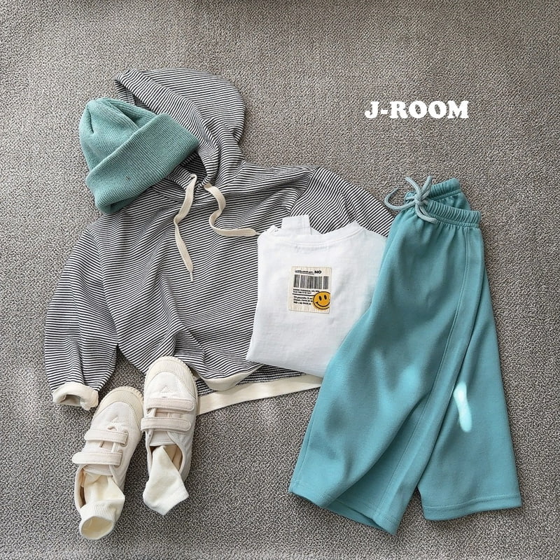 J-Room - Korean Children Fashion - #childofig - Stitch Wide Pants - 8