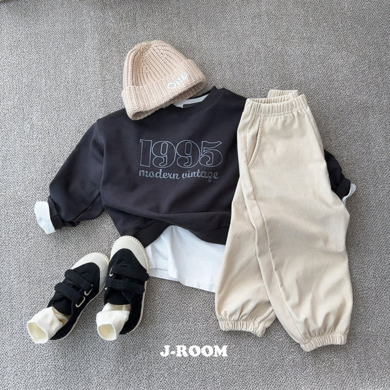 J-Room - Korean Children Fashion - #childofig - Corduroy Jogger Pants - 8