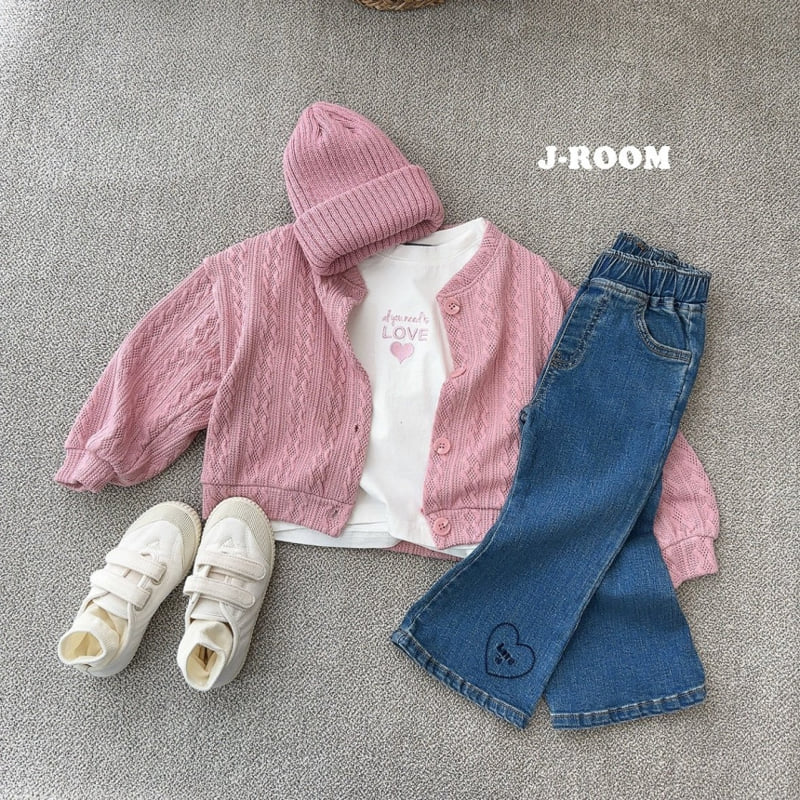 J-Room - Korean Children Fashion - #childofig - Knit Button Cardigan - 5