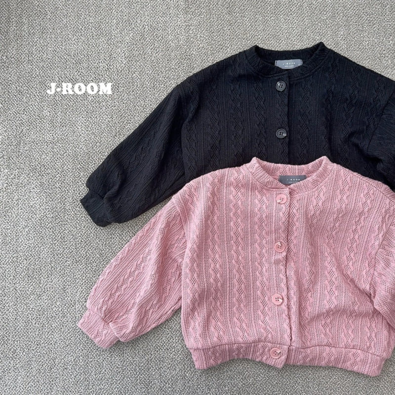 J-Room - Korean Children Fashion - #childofig - Knit Button Cardigan - 6