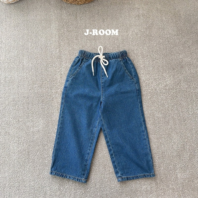 J-Room - Korean Children Fashion - #childrensboutique - String Straight Jeans