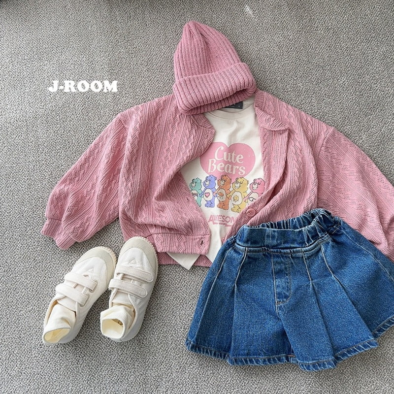 J-Room - Korean Children Fashion - #childrensboutique - Rainbow Bear Tee - 9