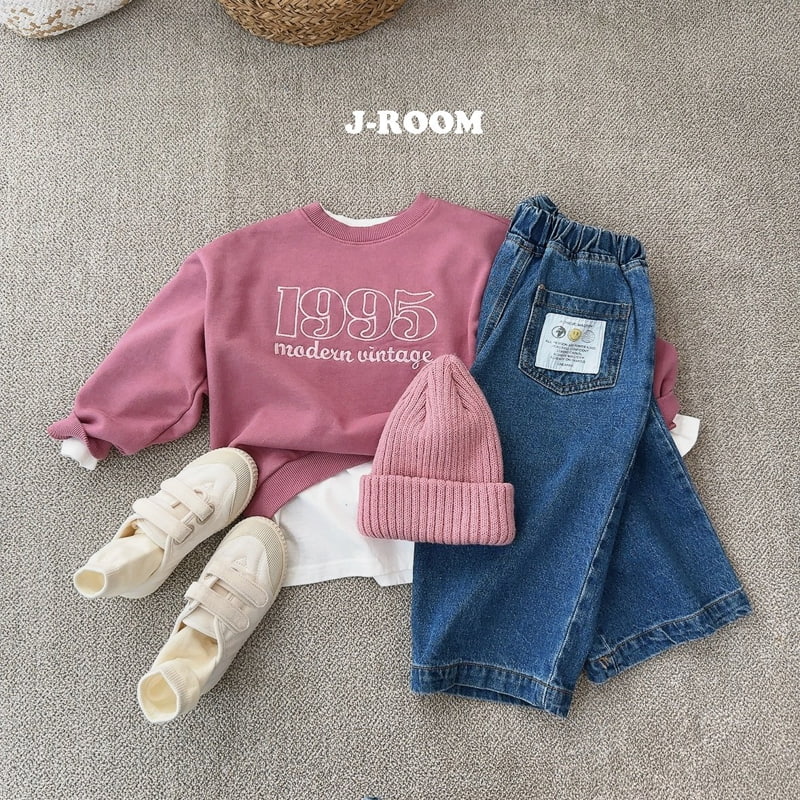 J-Room - Korean Children Fashion - #childrensboutique - 1995 Embroidery Sweatshirts - 6