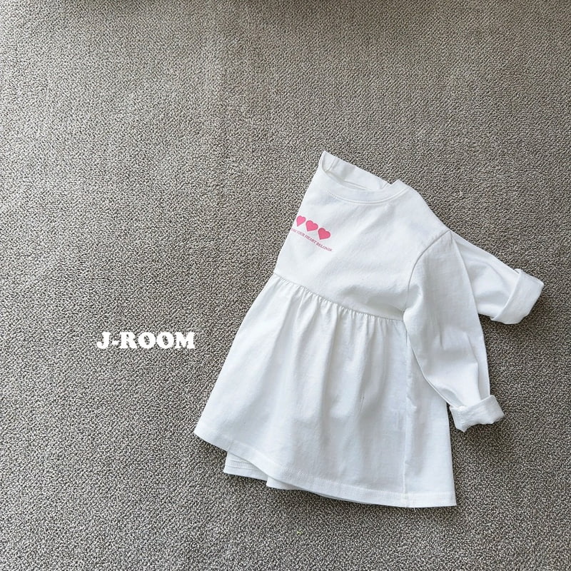 J-Room - Korean Children Fashion - #childrensboutique - Bottom Shirring Long Tee - 3