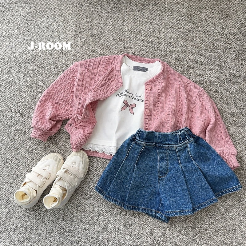 J-Room - Korean Children Fashion - #childrensboutique - Lace Crop Tee