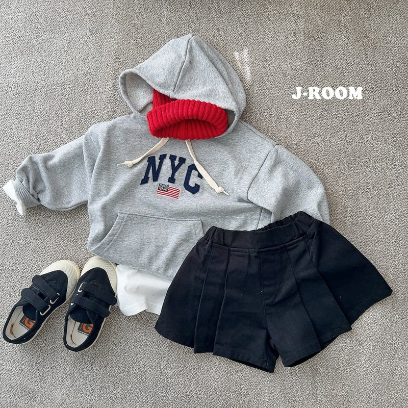 J-Room - Korean Children Fashion - #designkidswear - Two Tuck Skirt Shorts - 5