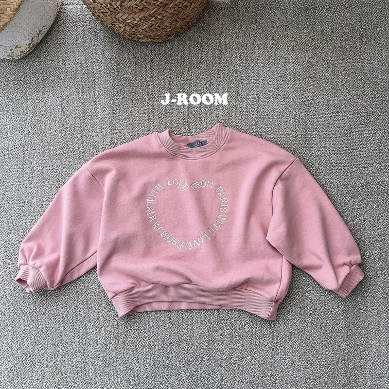 J-Room - Korean Children Fashion - #designkidswear - Love Embroidery Sweatshirts - 12