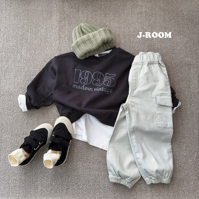 J-Room - Korean Children Fashion - #designkidswear - 1995 Embroidery Sweatshirts - 7