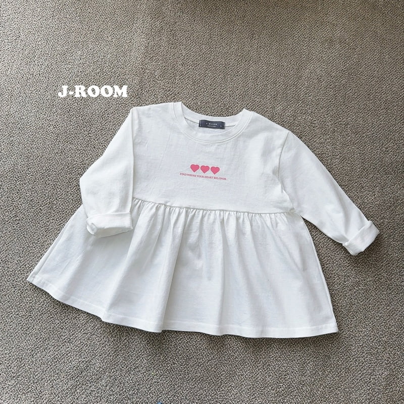 J-Room - Korean Children Fashion - #childrensboutique - Bottom Shirring Long Tee - 4