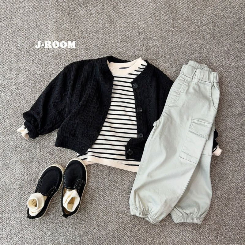 J-Room - Korean Children Fashion - #designkidswear - Knit Button Cardigan - 8