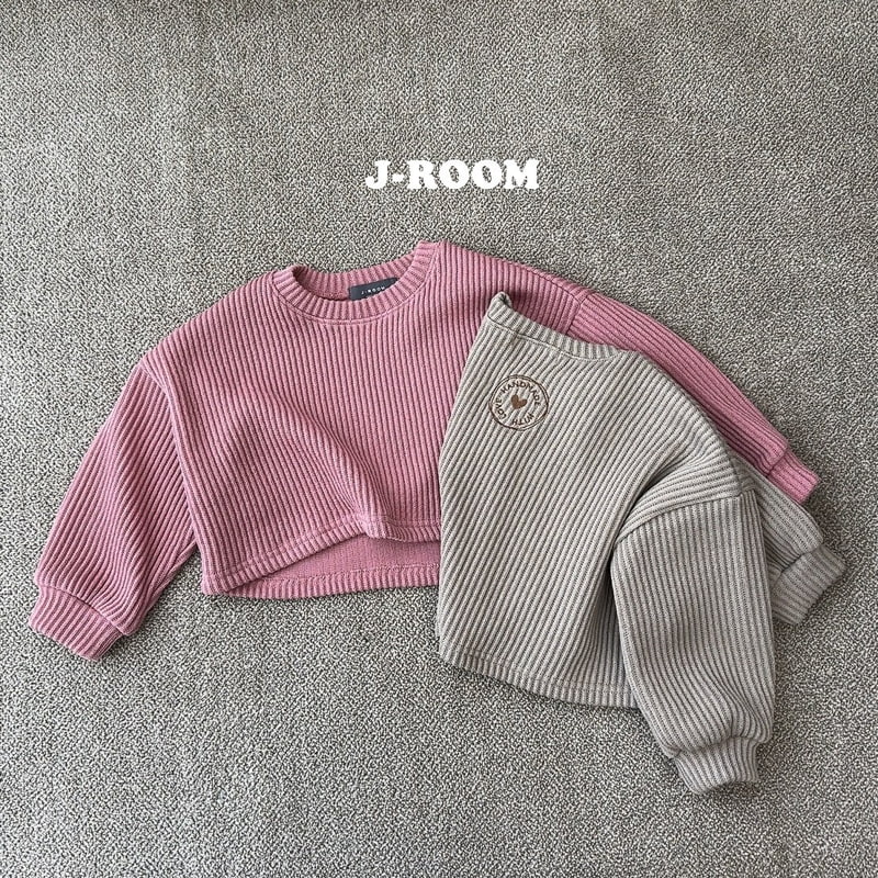 J-Room - Korean Children Fashion - #discoveringself - Round Rib Crop Tee - 2