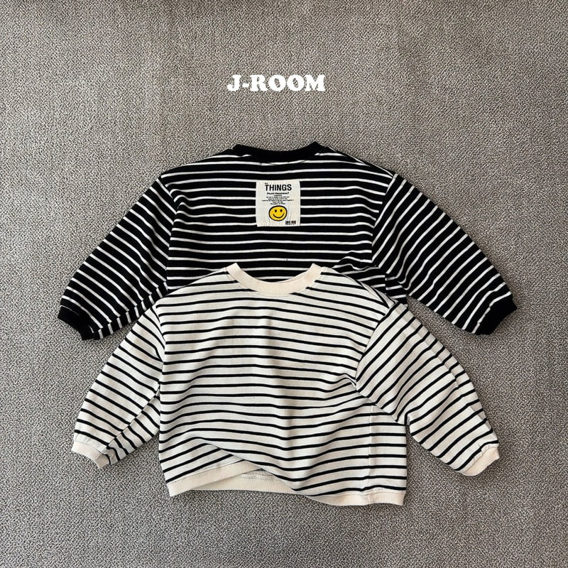 J-Room - Korean Children Fashion - #discoveringself - Lucy Stripe Sweatshirts