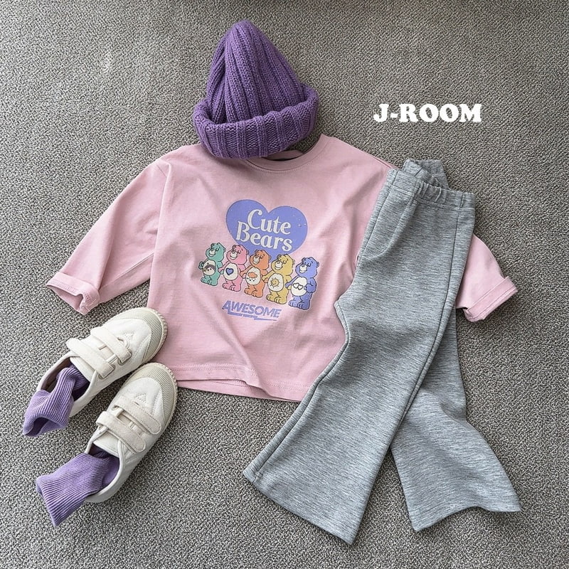 J-Room - Korean Children Fashion - #fashionkids - Rainbow Bear Tee - 12