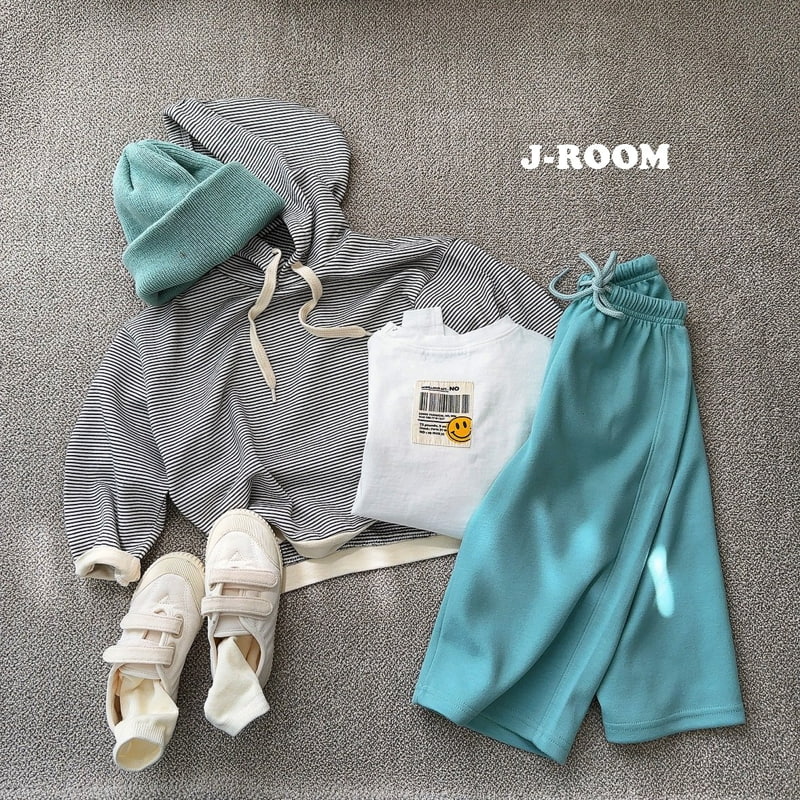 J-Room - Korean Children Fashion - #fashionkids - Mini Stripe Hoodie - 10