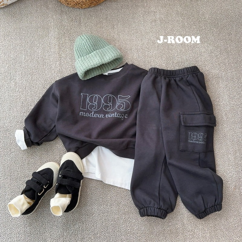 J-Room - Korean Children Fashion - #fashionkids - 1995 Embroidery Sweatshirts - 9