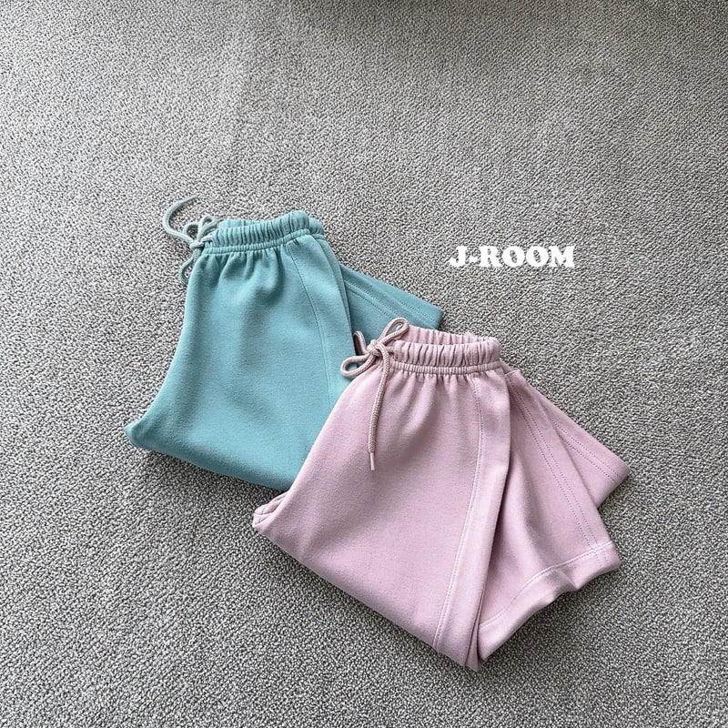 J-Room - Korean Children Fashion - #fashionkids - Stitch Wide Pants - 12