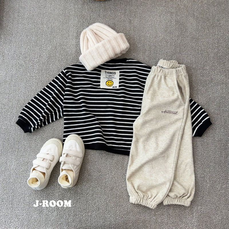 J-Room - Korean Children Fashion - #fashionkids - Terry Jogger Pants - 8