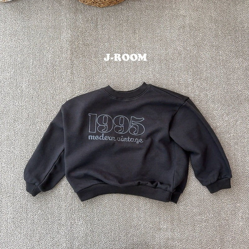 J-Room - Korean Children Fashion - #kidsstore - 1995 Embroidery Sweatshirts - 11