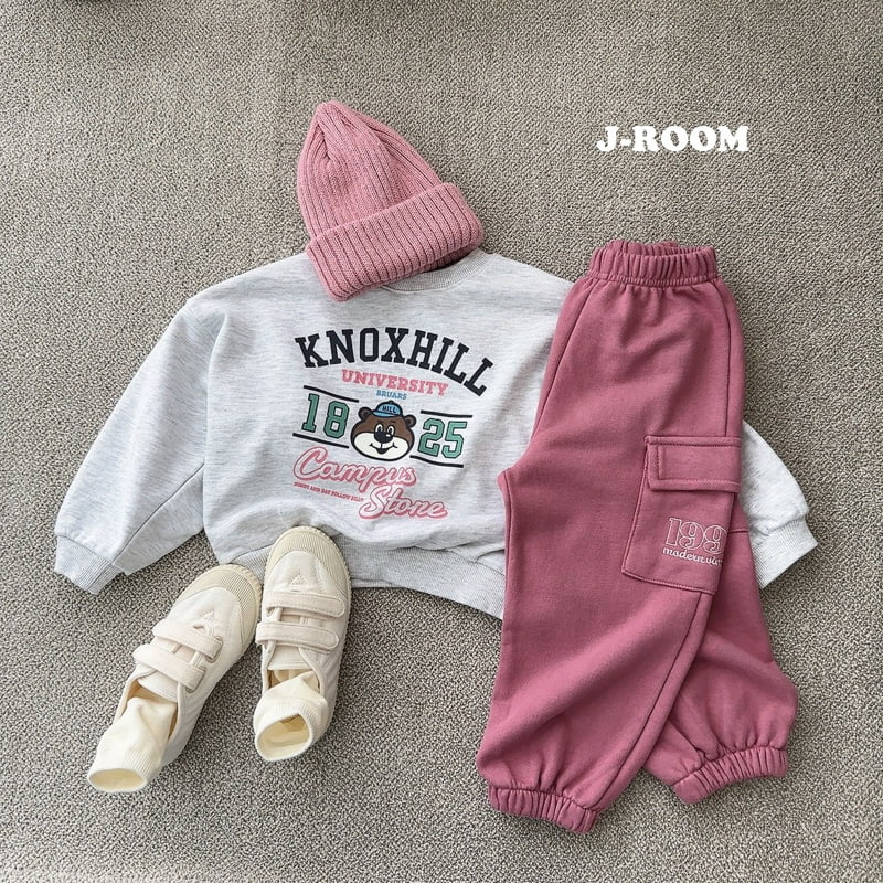 J-Room - Korean Children Fashion - #kidzfashiontrend - Embroidery Jogger Pants - 7