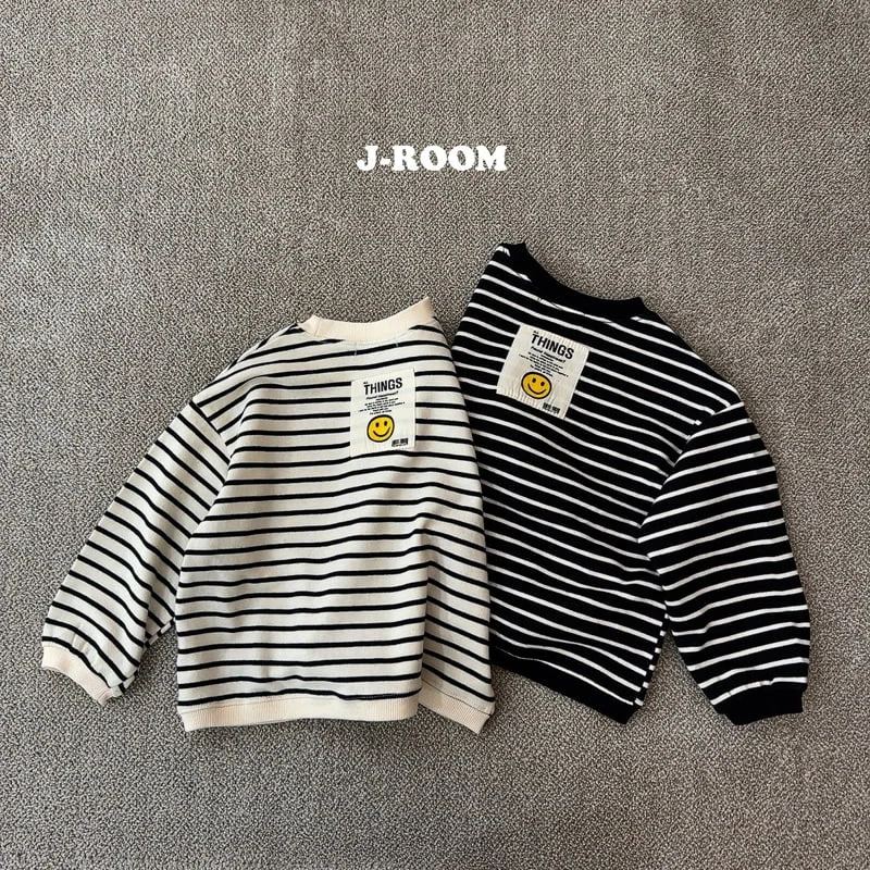 J-Room - Korean Children Fashion - #kidzfashiontrend - Lucy Stripe Sweatshirts - 5