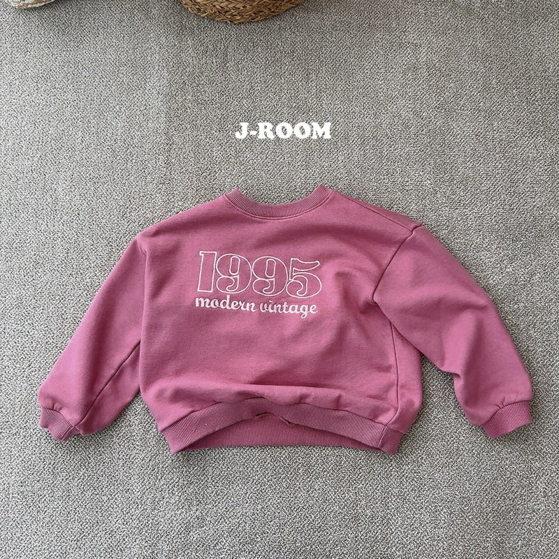 J-Room - Korean Children Fashion - #kidzfashiontrend - 1995 Embroidery Sweatshirts - 12