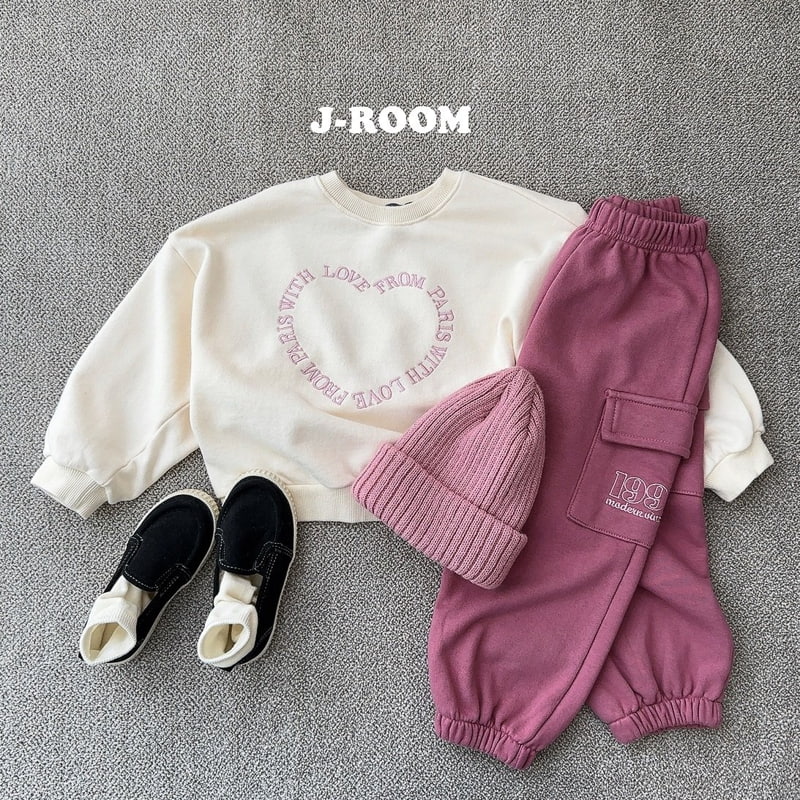 J-Room - Korean Children Fashion - #littlefashionista - Embroidery Jogger Pants - 9