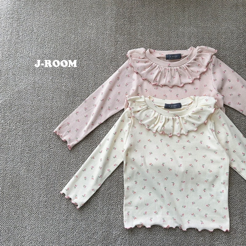 J-Room - Korean Children Fashion - #littlefashionista - Frill Wave Tee - 5