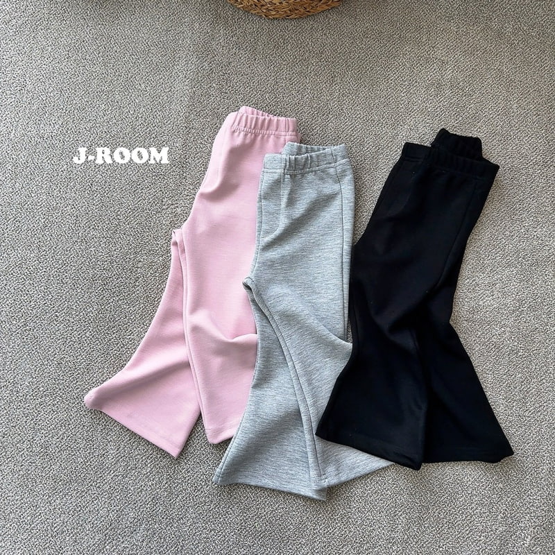 J-Room - Korean Children Fashion - #Kfashion4kids - Double Span Bootscut Pants - 4